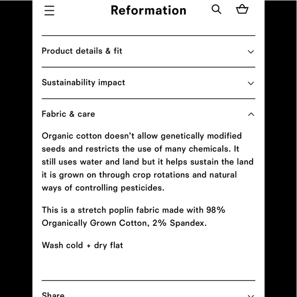 NWT  Reformation Vinny Dress cafe - Picture 8 of 8